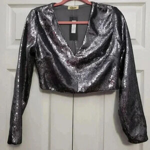 Anthropology DU PARADIS Sequin Top